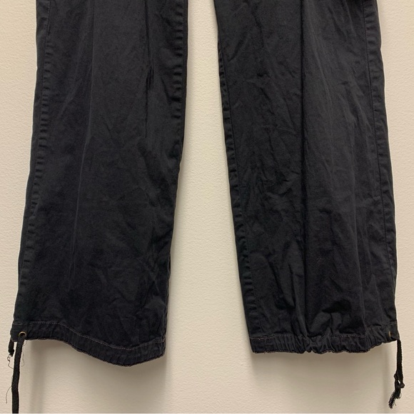 Vintage 90s Paris Blues Baggy Paratrooper Cargo Pants Size 5‎ Grunge Skater Punk - Picture 3 of 13